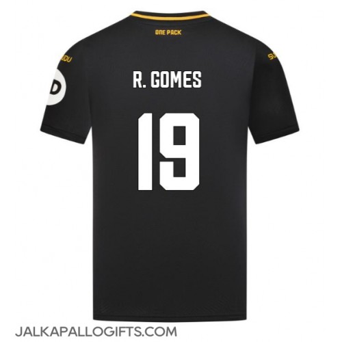 Wolves Rodrigo Gomes #19 Vieraspaita 2024-25 Lyhythihainen